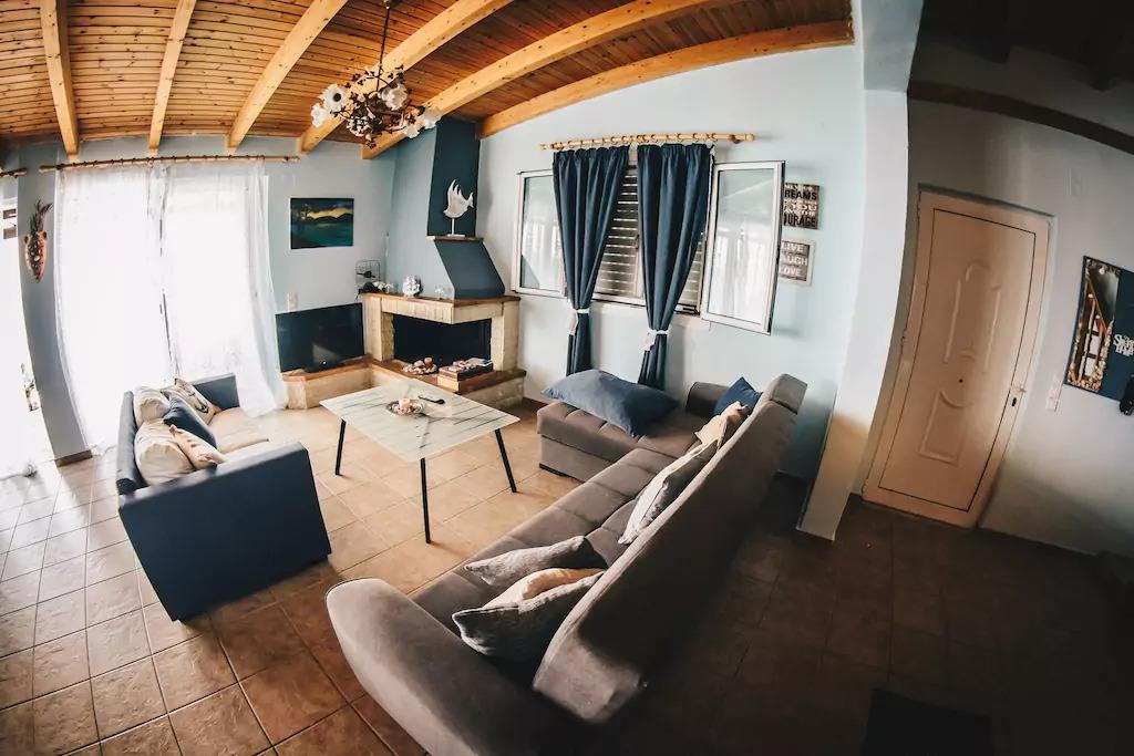 Villa Galanis By The Sea نيفوريكا المظهر الخارجي الصورة